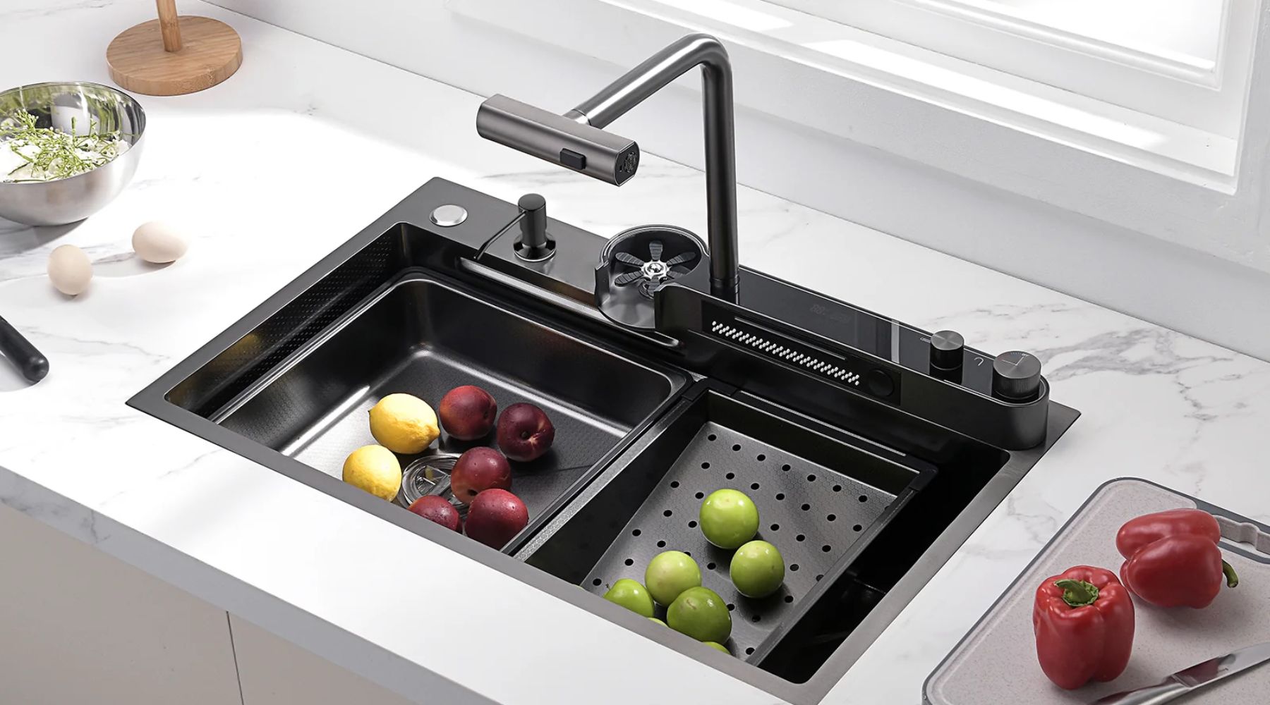 Stylish Kitchen Sink Accessories